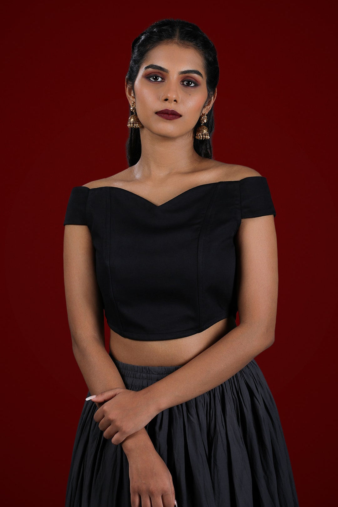 Off Shoulder Corset Top