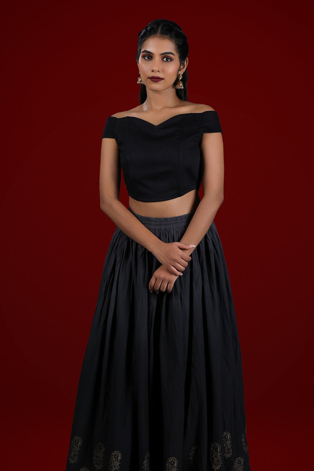 Off Shoulder Corset Top