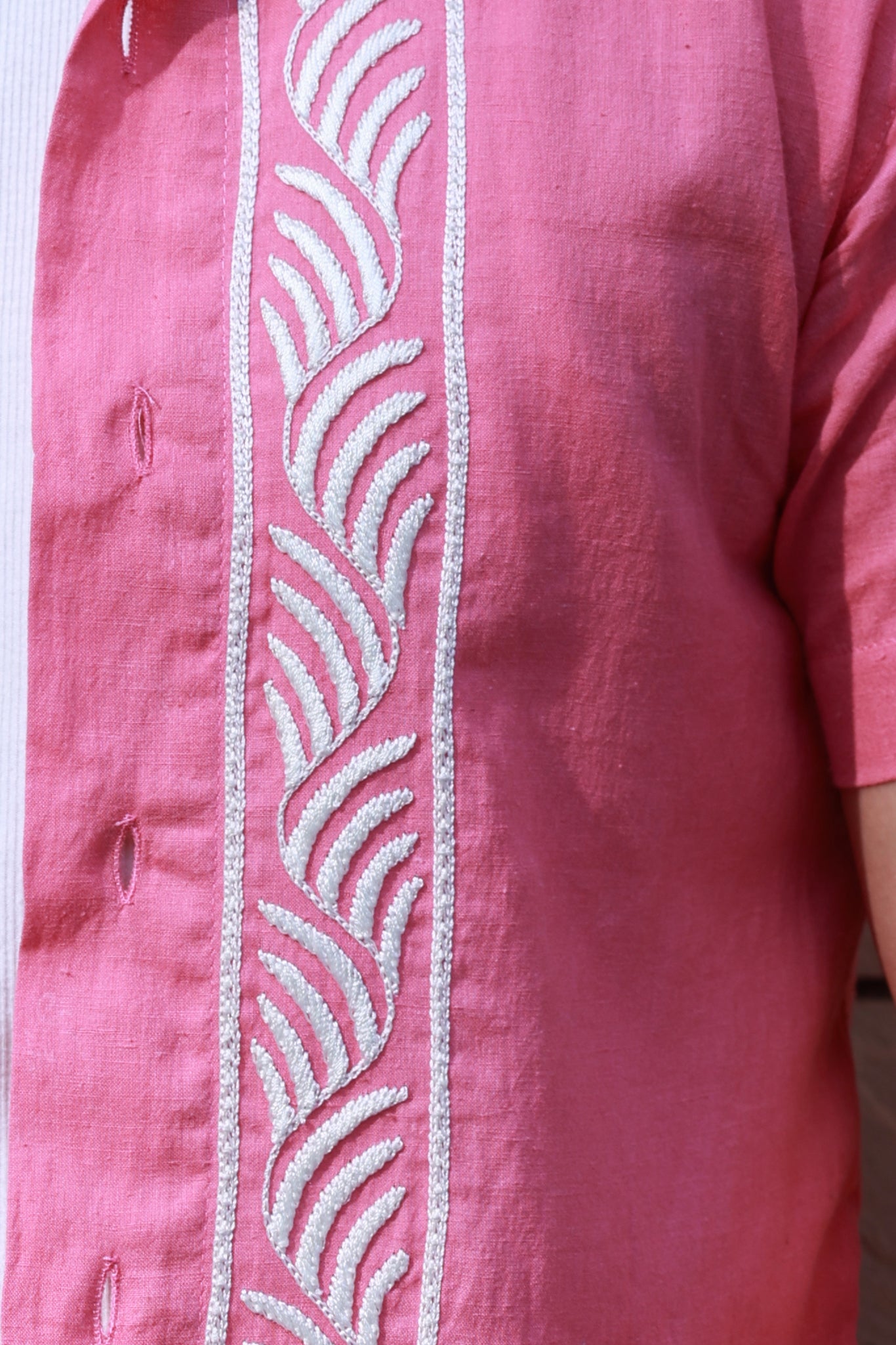 VINES SHIRT IN GULAAB