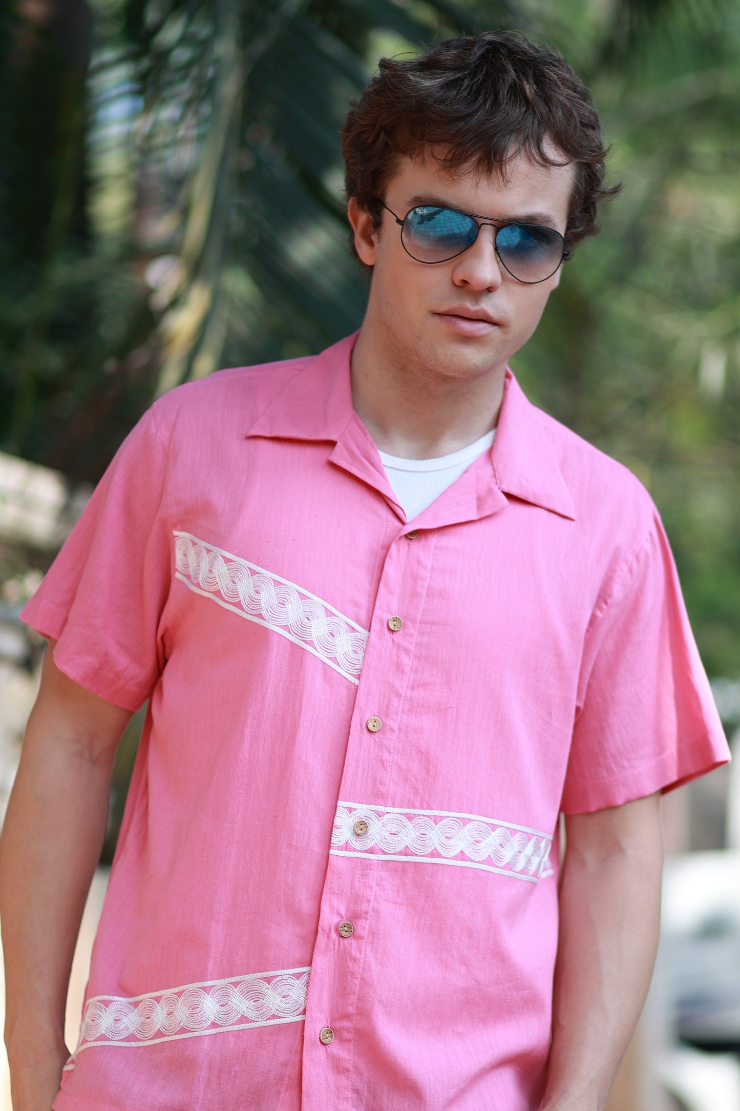 TRINE SHIRT IN GULAAB