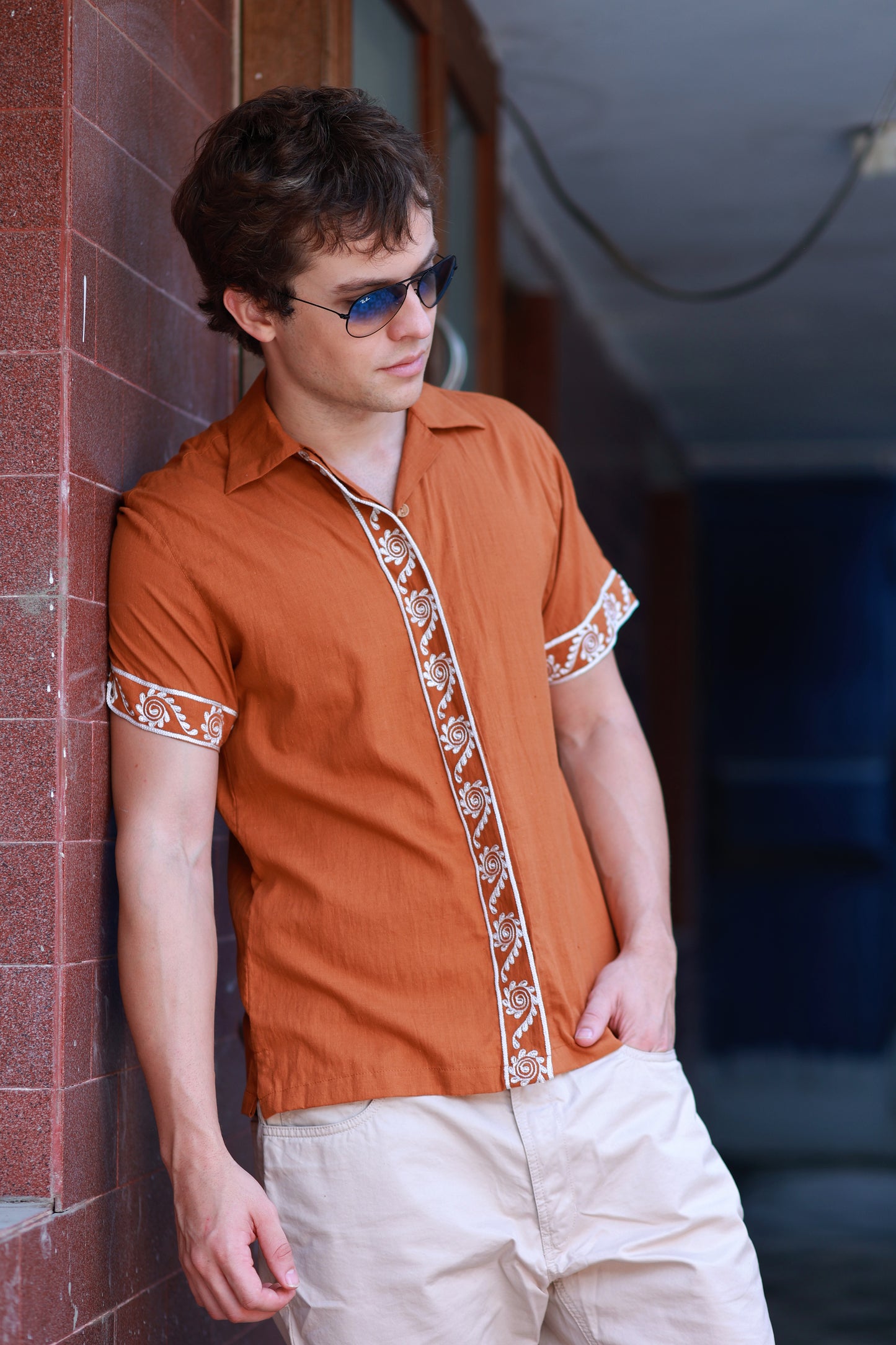 TWIRL SHIRT IN GHERU