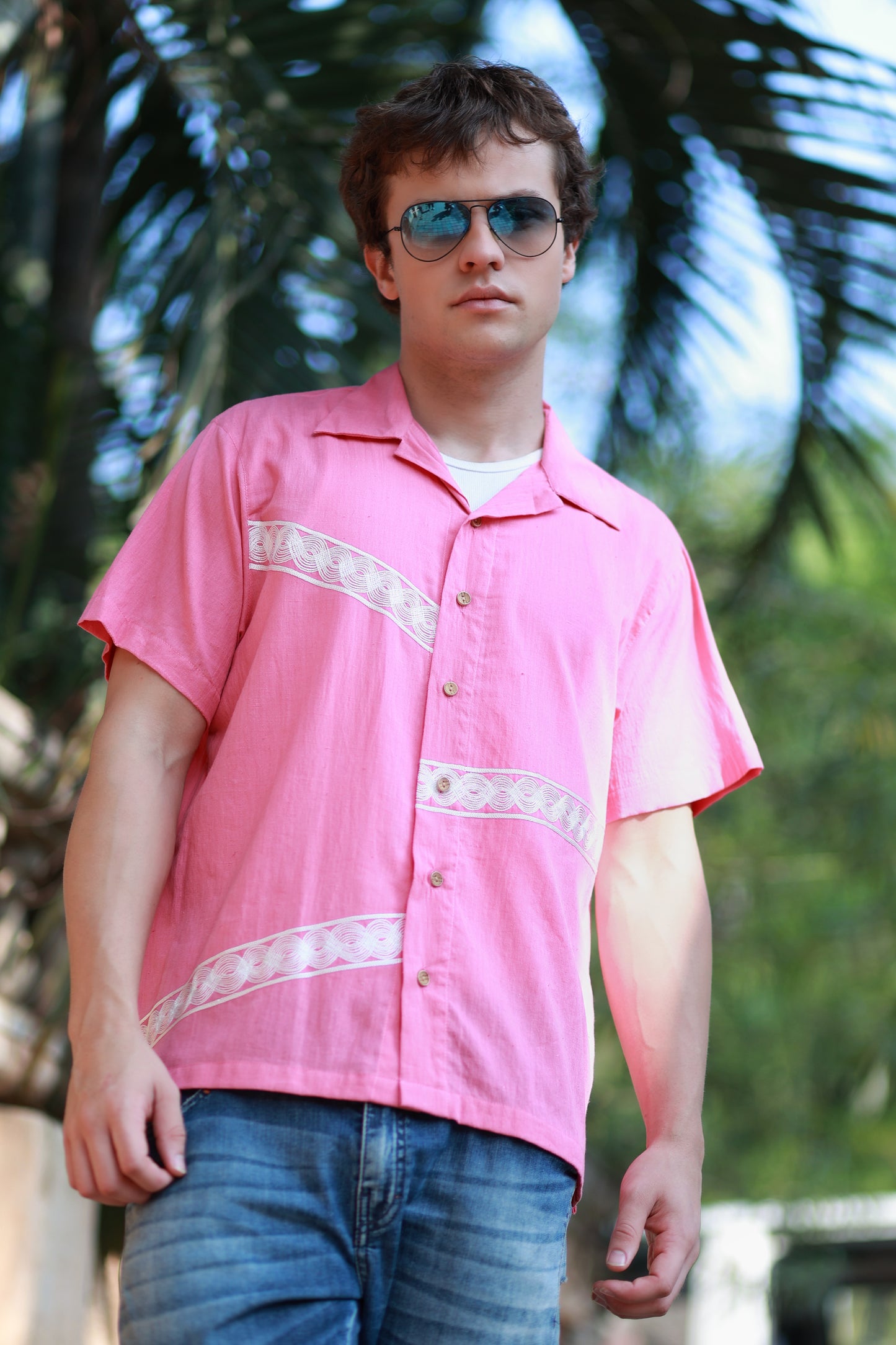TRINE SHIRT IN GULAAB