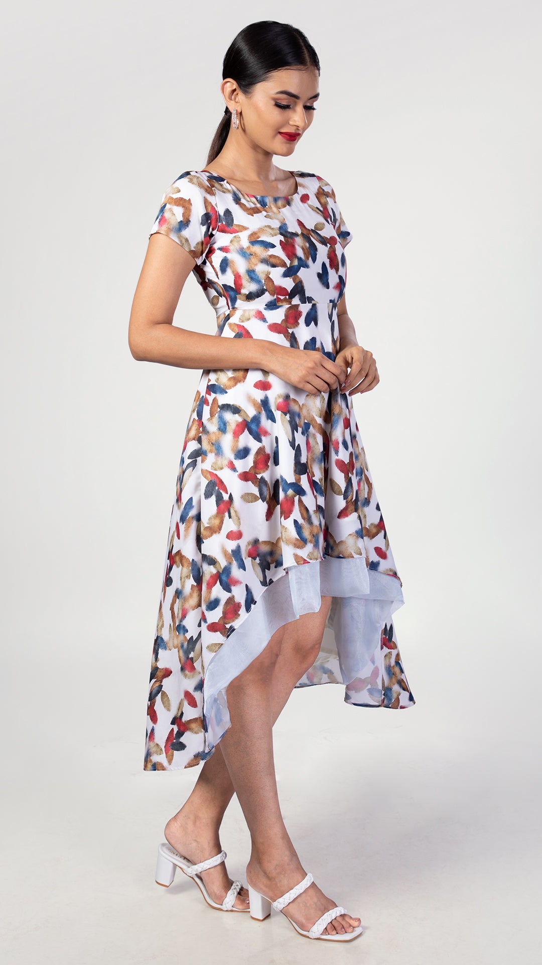 Scattered Leaves Dress