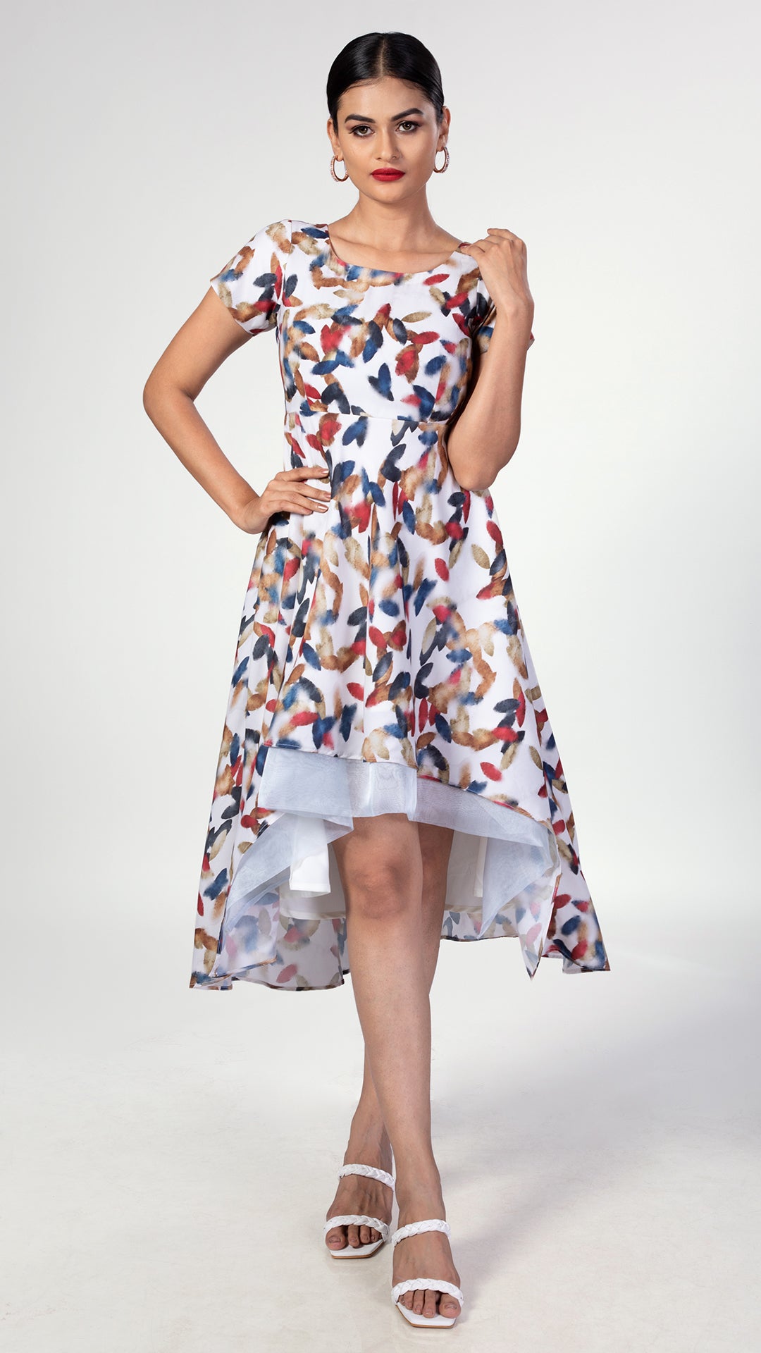 Scattered Leaves Dress